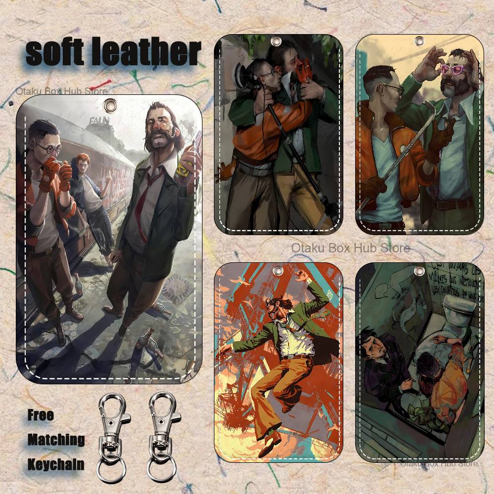 For Leather Work - Gantungan Kunci Tempat Kartu Game D-Disco