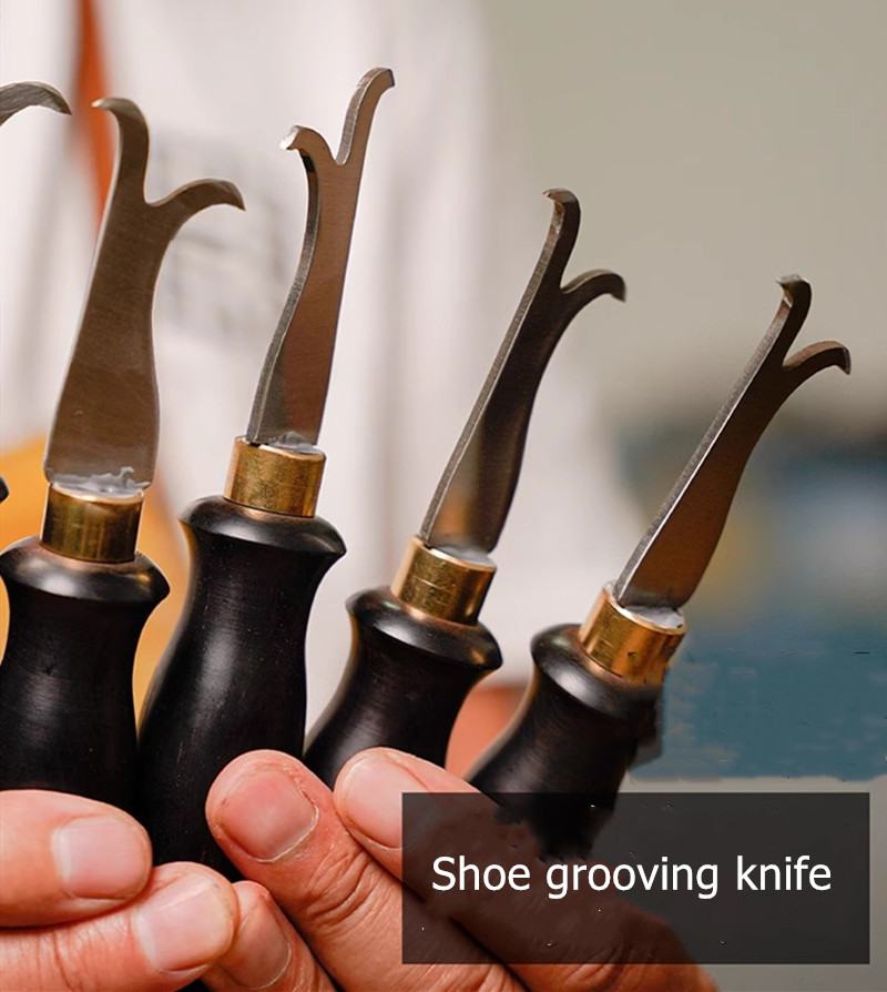 Leatherwork Clamp - Pisau Tukang Sepatu Baja Tahan Karat