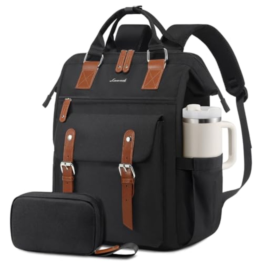 For Leather Work - Tas Ransel Laptop untuk Wanita, Tas