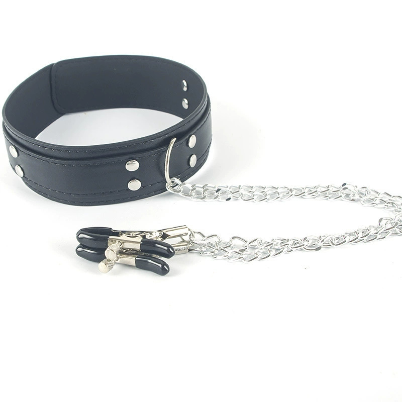 Kalung Choker Kulit Punk denga - Leatherwork Clamp ulasan dan harga