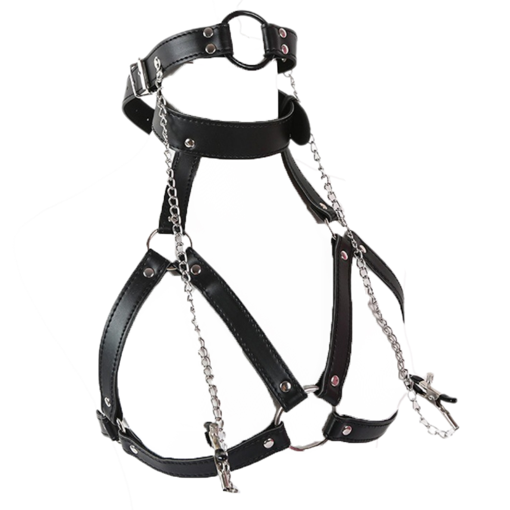Kerah Choker kulit PU dengan p - Leatherwork Clamp ulasan dan harga