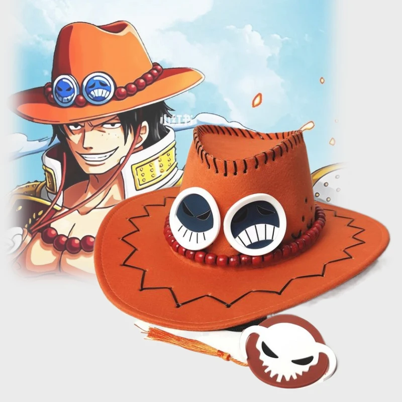 Halloween Ace Cap Cosplay Anim - Leather Work Hat ulasan dan harga
