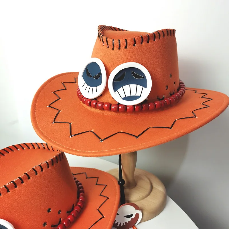 Halloween Ace Cap Cosplay Anim - Leather Work Hat ulasan dan harga