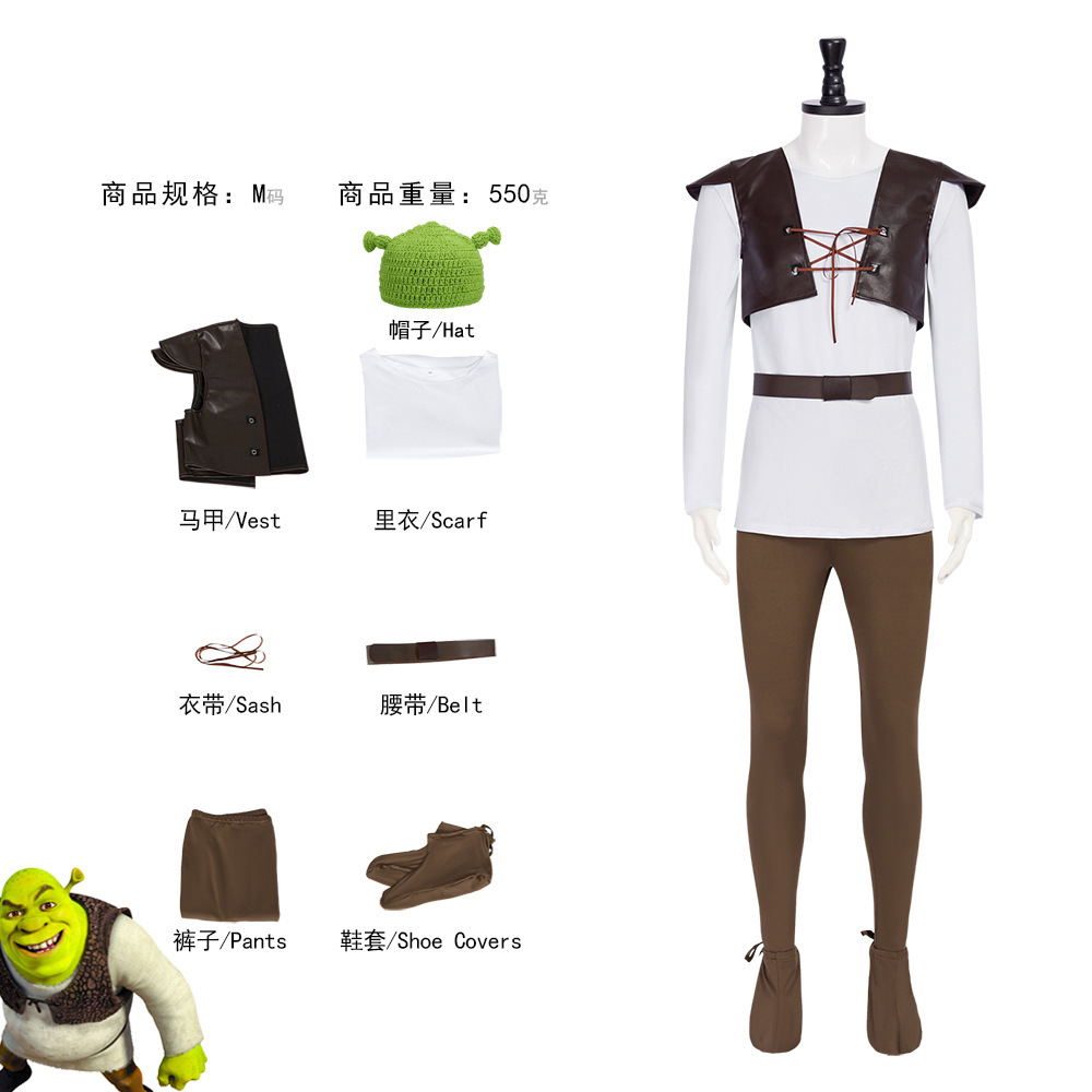Kostum Cosplay Shrek Topi Hija - Leather Work Hat ulasan dan harga