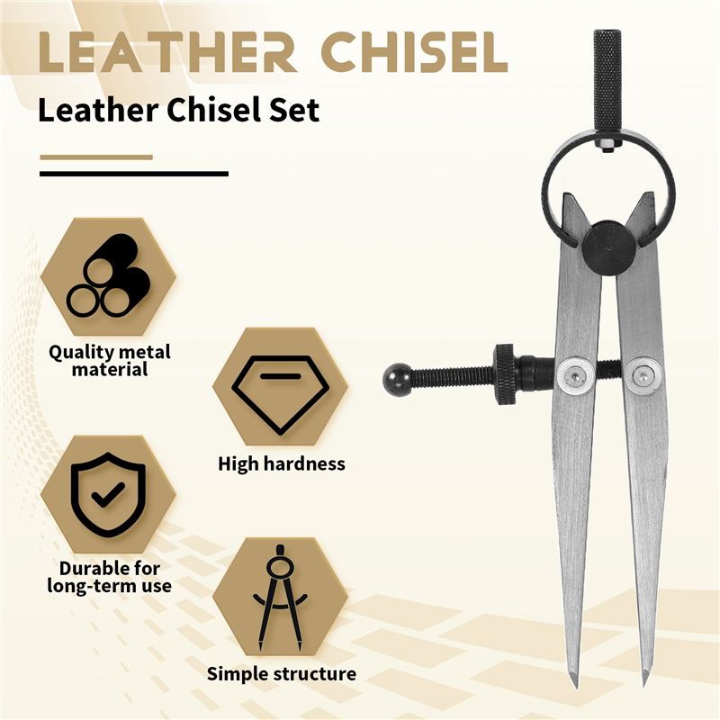 [BARU!A93G】 Set Pahat Kulit, A - Wing Divider Stitch ulasan dan harga