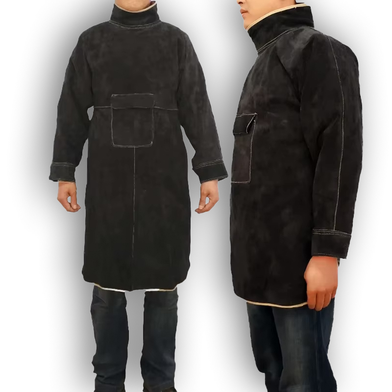 Jaket Las Kulit Sapi Terpisah  - Leather Work Overalls ulasan dan harga