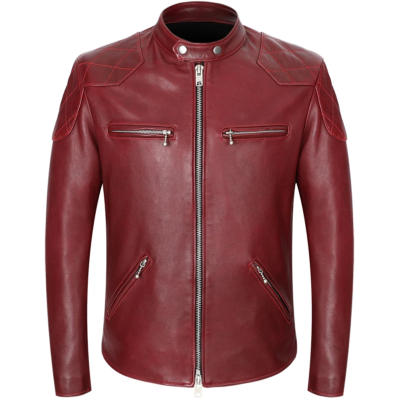Jaket kulit domba lembut asli  - Leather Work Jacket ulasan dan harga