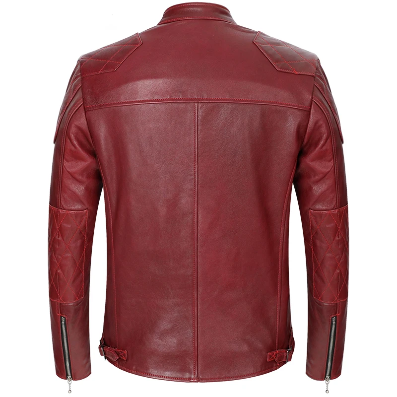 Jaket kulit domba lembut asli  - Leather Work Jacket ulasan dan harga
