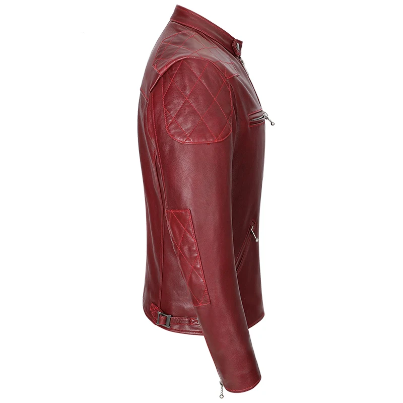 Jaket kulit domba lembut asli  - Leather Work Jacket ulasan dan harga