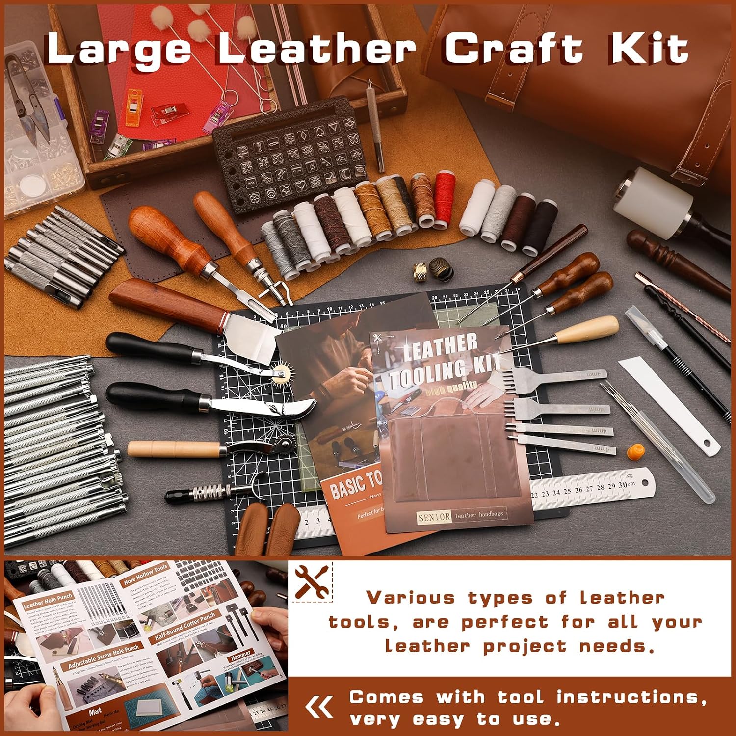 Peralatan Kulit, Perlengkapan  - For Leather Work ulasan dan harga