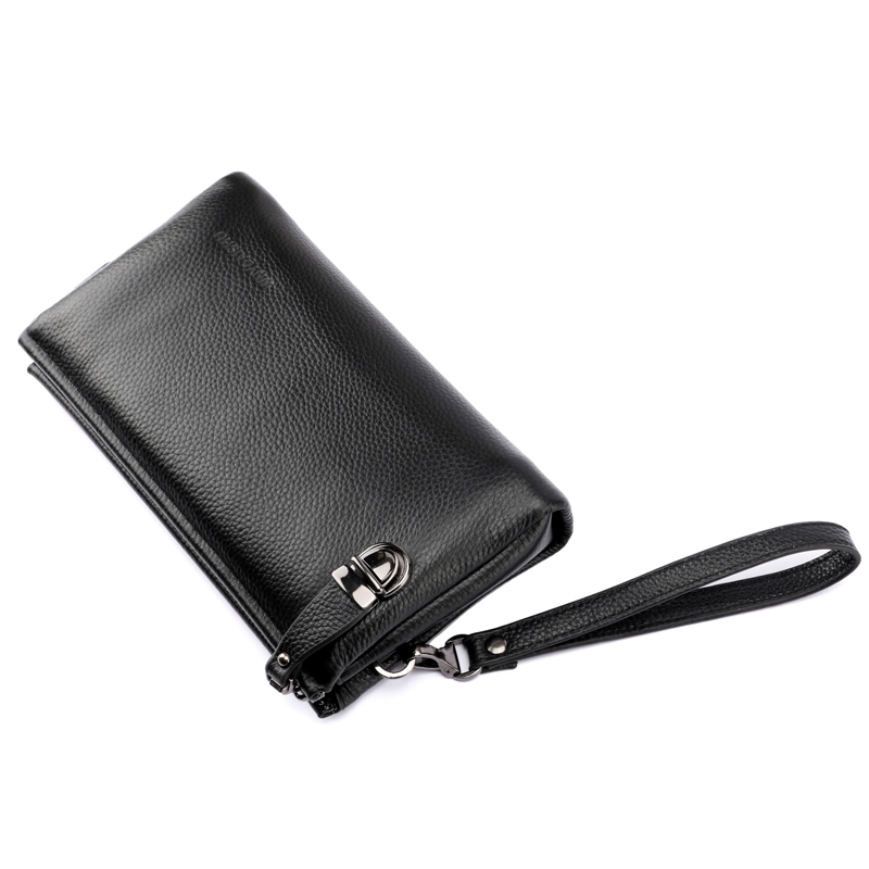 2025 Tas Tangan Pria Kulit Sap - Leatherwork Clamp ulasan dan harga