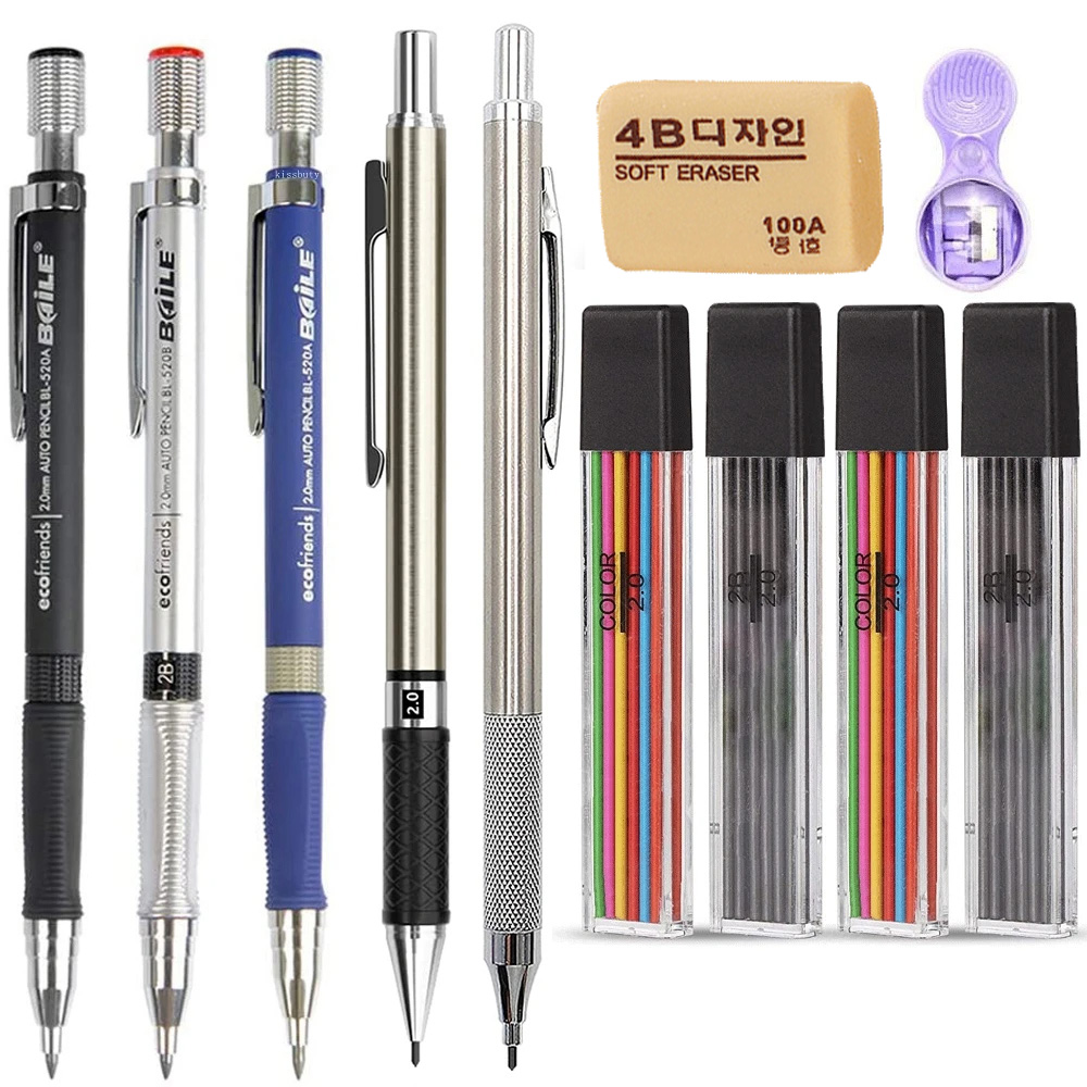 Pensil Mekanik 2.0Mm 2B Pensil - Staedtler Pencil Lumocolor ulasan dan harga