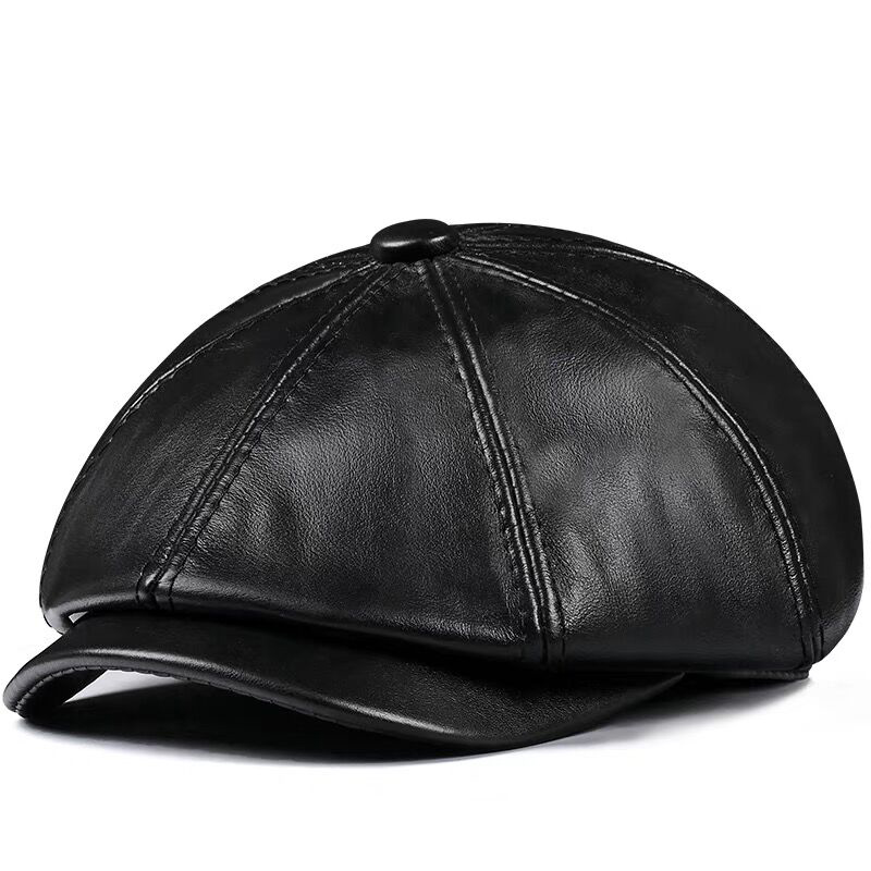 Topi kulit asli untuk pria, to - Leather Work Hat ulasan dan harga