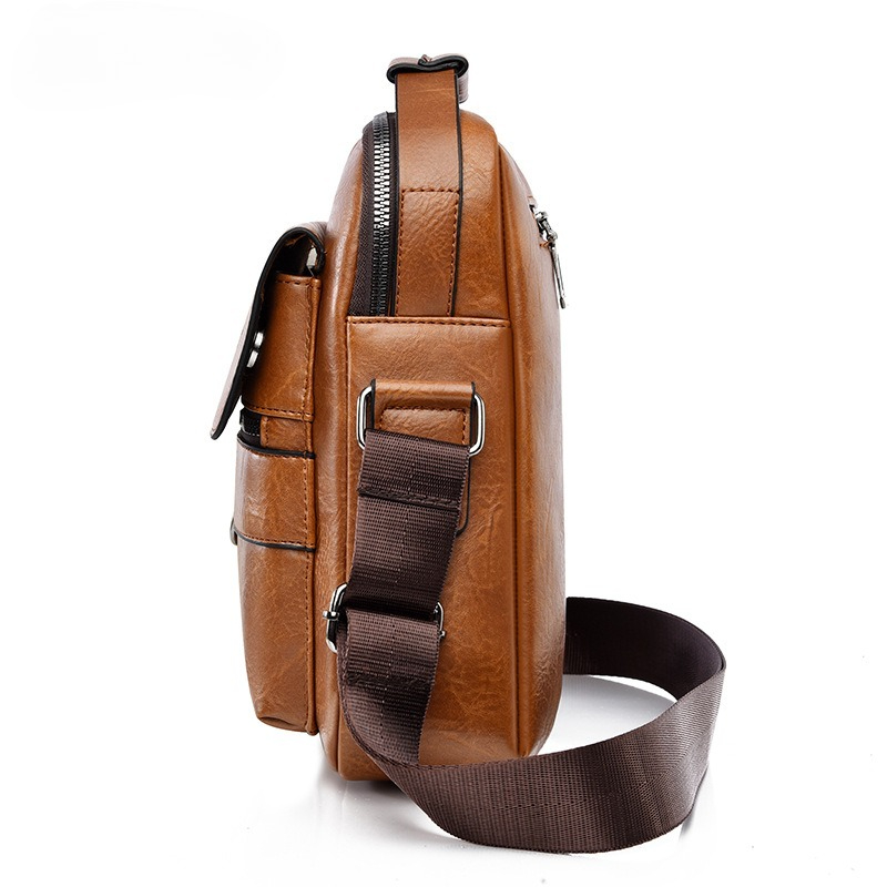 Tas Selempang Pria Gaya Korea  - Leather Work Bag Laptop ulasan dan harga