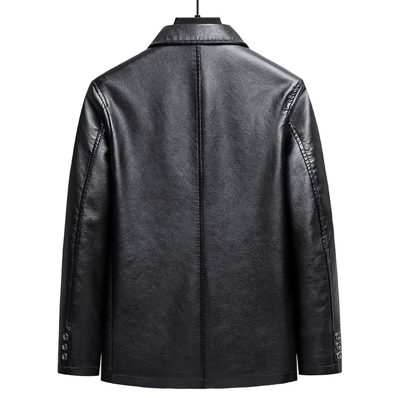 Jaket kulit kambing asli pria, - Leather Work Jacket ulasan dan harga