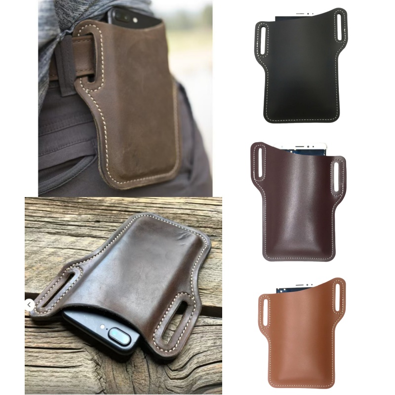 Tas Pinggang Kulit Kuda Retro  - Leather Work Bag Laptop ulasan dan harga