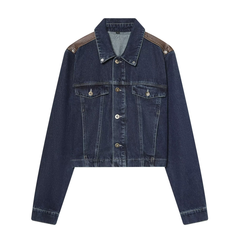 Set Jaket & Celana Jeans Wanit - Leather Work Jacket ulasan dan harga
