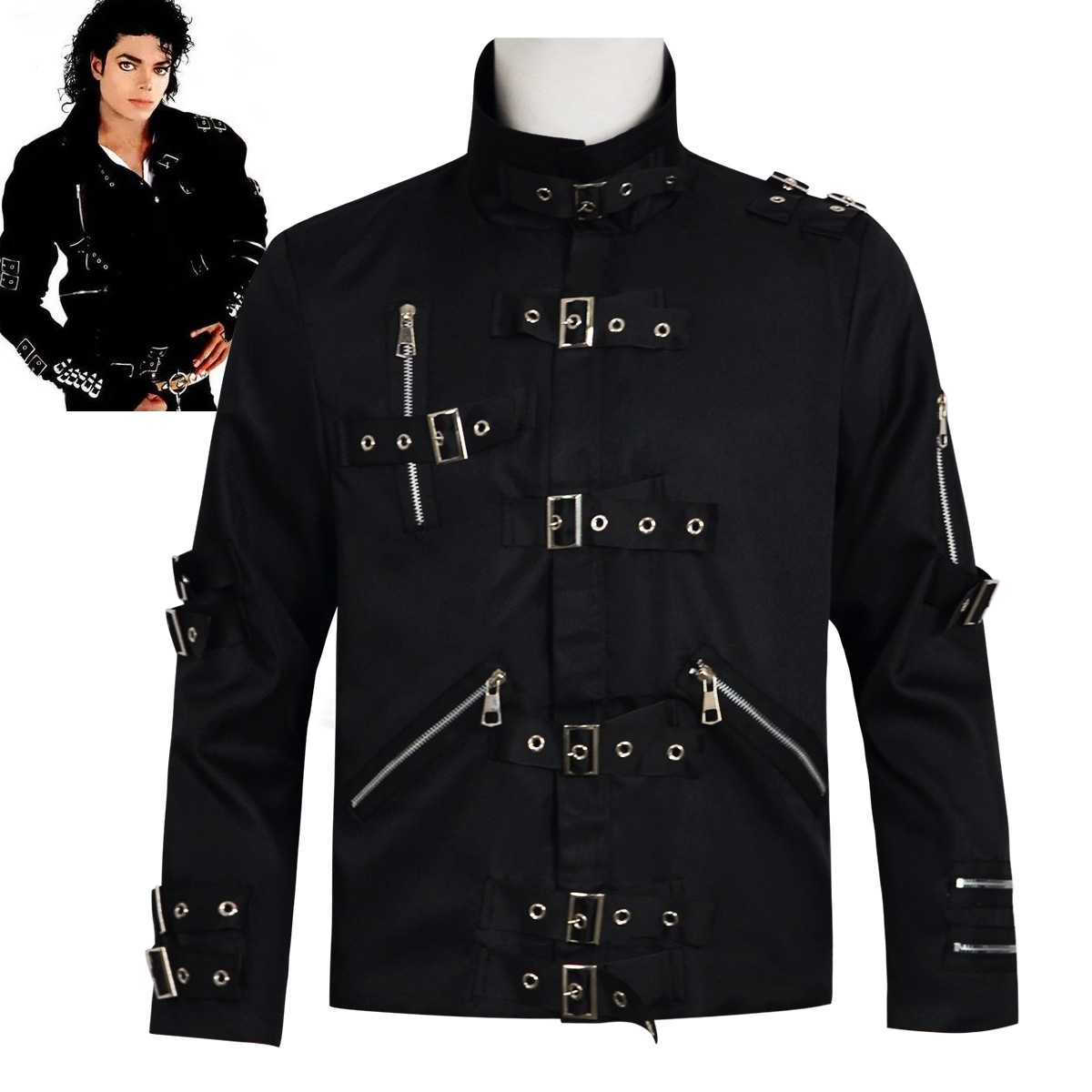 Jaket Kulit Punk Heavy Metal V - Leather Work Jacket ulasan dan harga