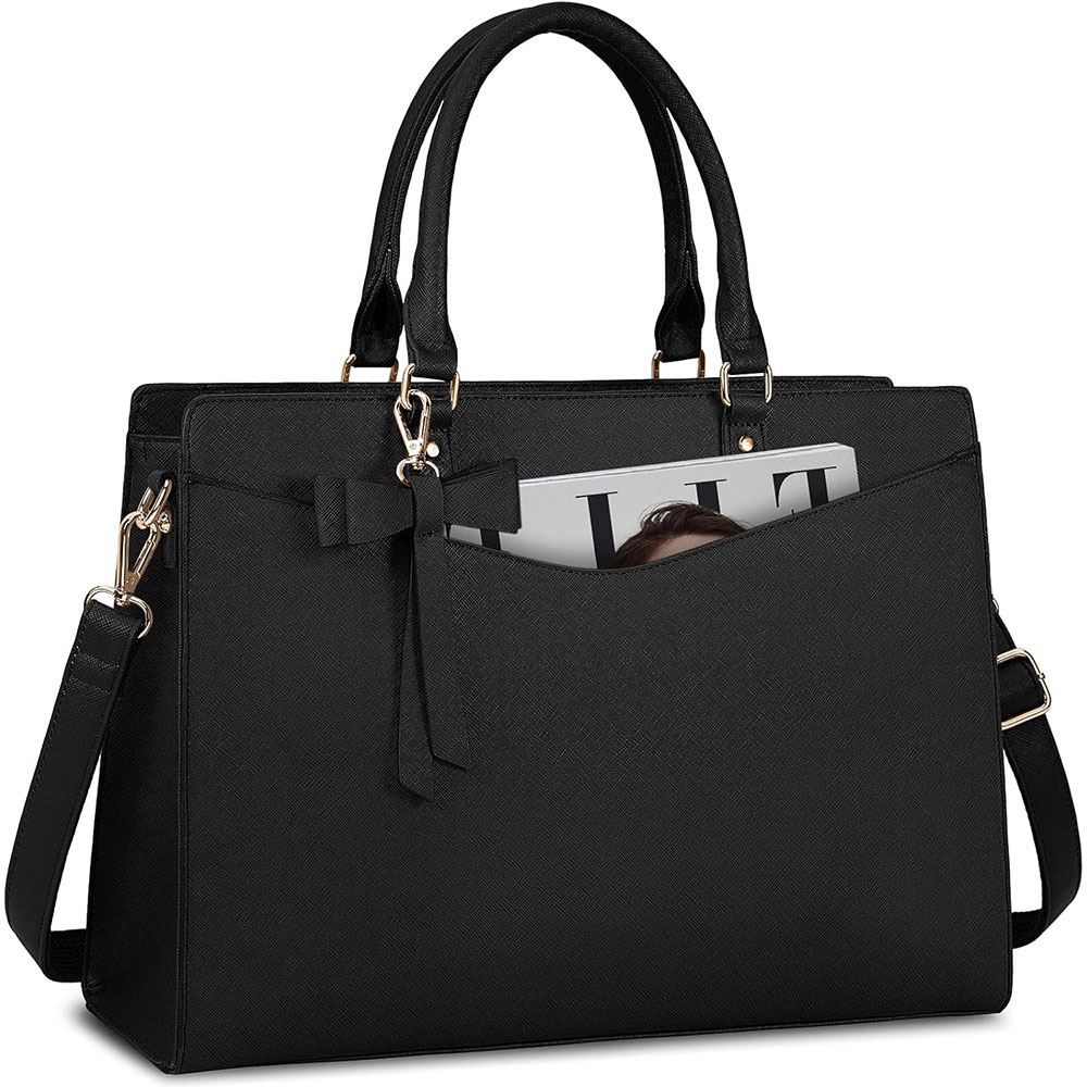 Tas Laptop untuk Wanita 15.6 I - Leather Work Bag Laptop ulasan dan harga