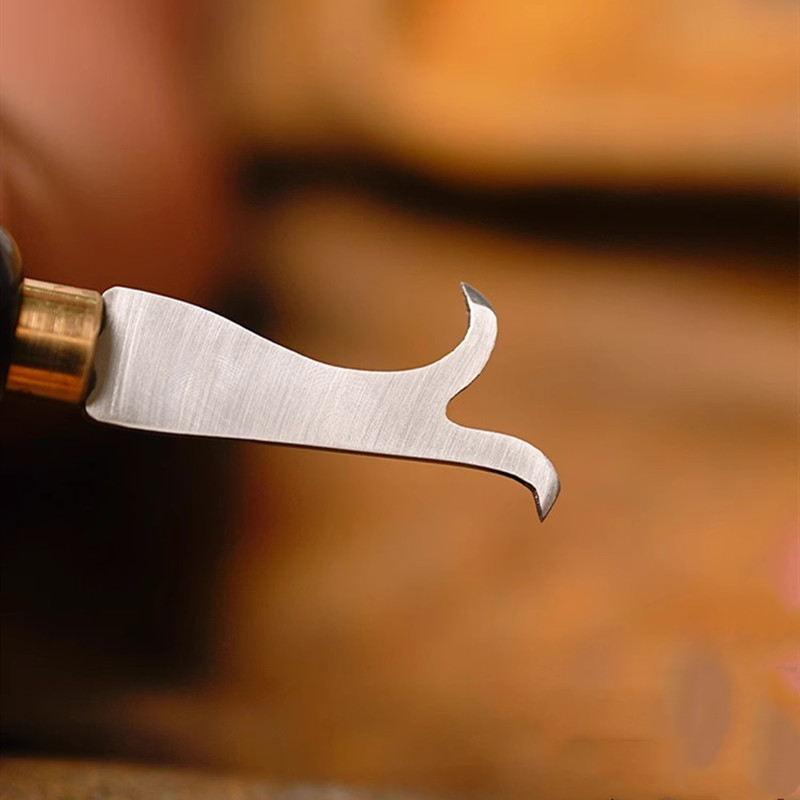 Pisau Tukang Sepatu Baja Tahan - Leatherwork Clamp ulasan dan harga