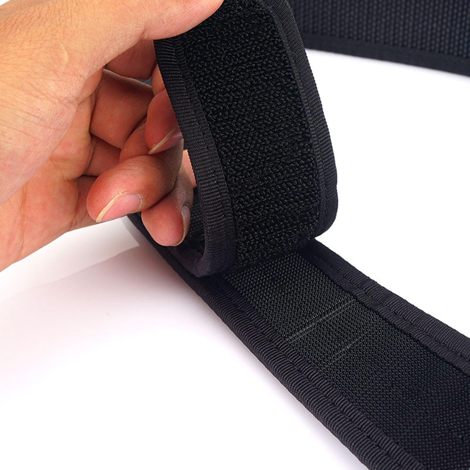 Sabuk Dalam Nilon Hitam dengan - Leather Work Overalls ulasan dan harga
