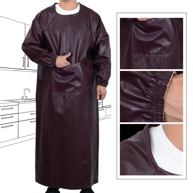 Overall Kulit Lembut Tahan Air - Leather Work Overalls ulasan dan harga